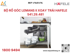Bộ Rổ Góc Lemans II Xoay Trái Hafele 541.29.481